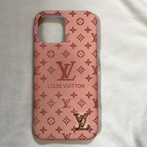 Luxury Louis Vuitton Phone Case in Pink